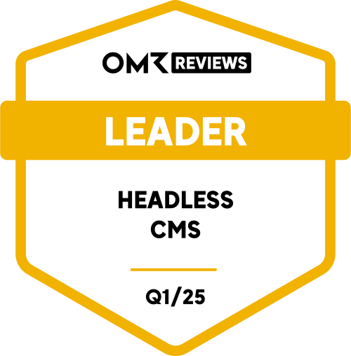 OMR Leader Headless CMS Q1 2025